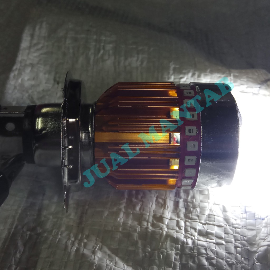 Lampu Depan Motor l Lampu Variasi 3 Mata Fokus Dan Strobo Cocok Untuk Vixion Dan Universal Motor Lampu Corong Super Focus Murah