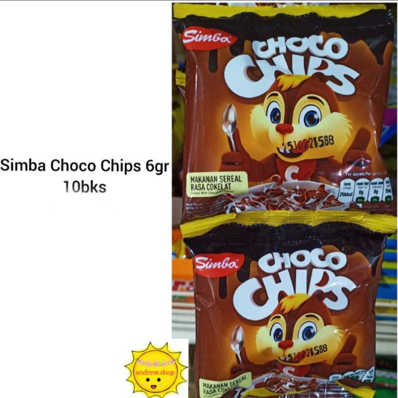 Simba Choco Chips 6gr (10)