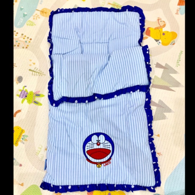 Preloved selimut bayi newborn baru lahir doraemon bekas