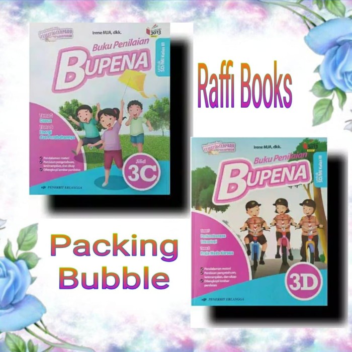 

❤BISA COD❤ Paket Bupena 3C dan 3D kls 3 SD/Mi Erlangga