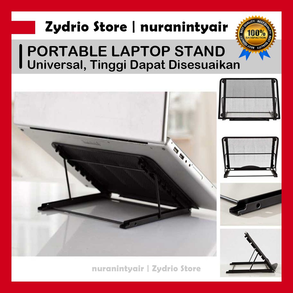 Dudukan Meja Stand Laptop Desk / Stand Dudukan Laptop Portable Lipat