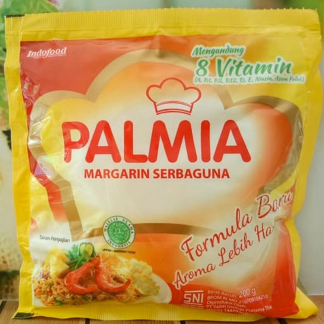 

Palmia Margarin Serbaguna 200 Gram Saset Mentega Butter