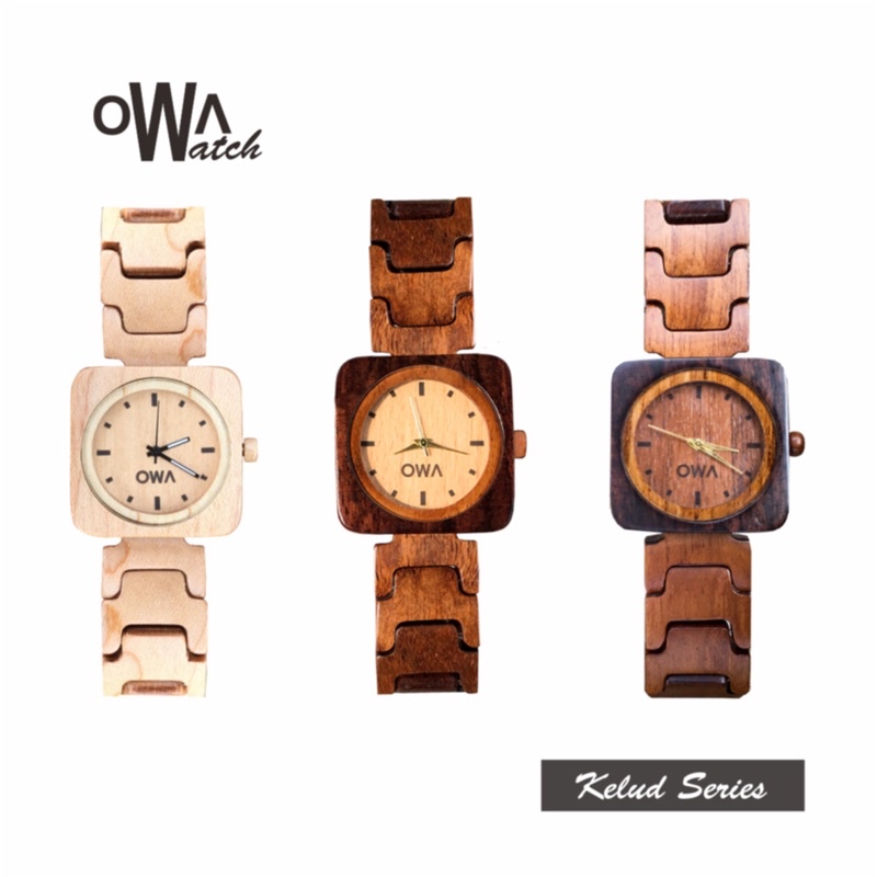 Jam tangan kayu / jam tangan kayu wanita / jam tangan couple / kado / jam tangan analog fullset wani