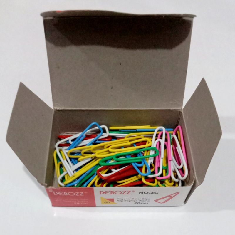 

Paper Clip warna warni [per kotak]