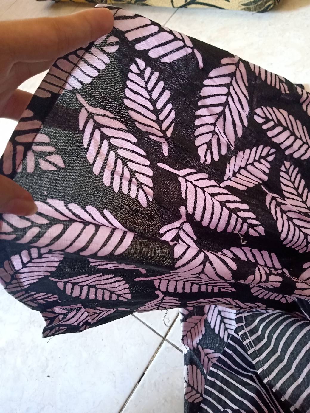 Batik Wanita Asj Sa Hrb026 Kenongo Kemeja Tosca Pendek