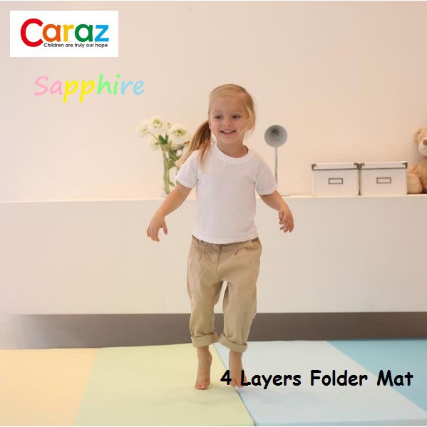 

CARAZ FOLDER MAT SAPPHIRE (PASTEL) 4 LAYER