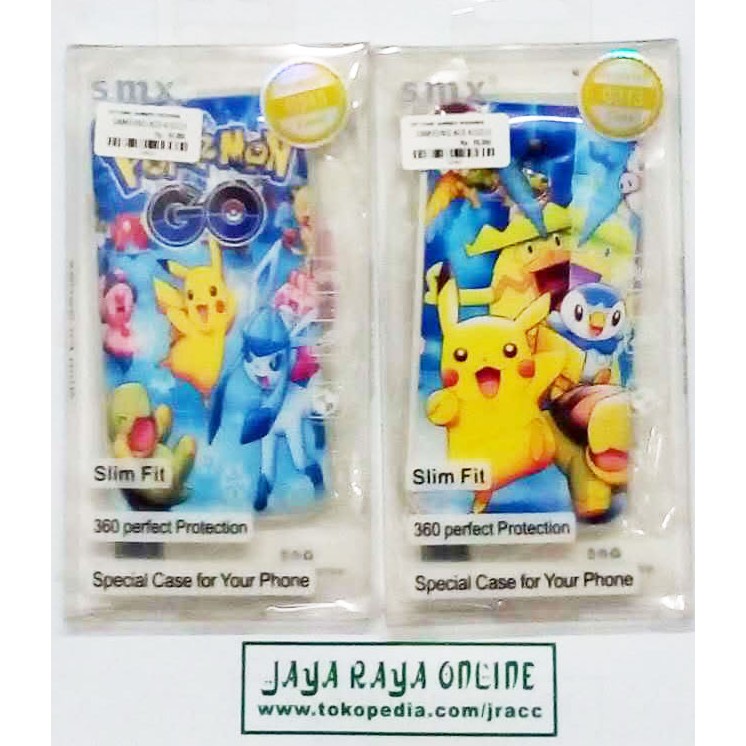 Samsung Galaxy V Ace 4 G313 Softcase Ultrathin Casing Gambar Pokemon