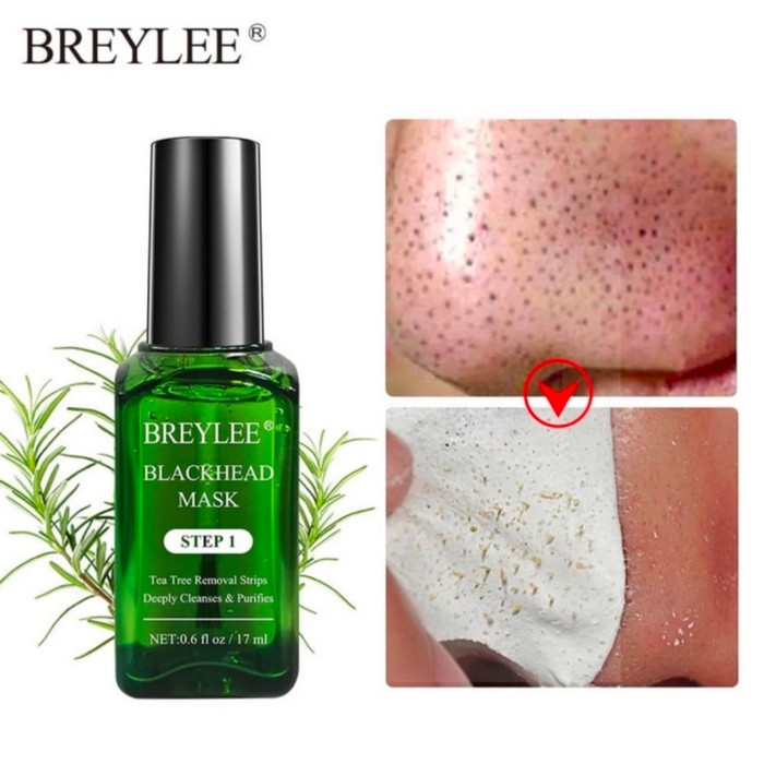 BREYLEE BLACKHEAD MASK STEP 1 FRE 100 NOSE PAPER