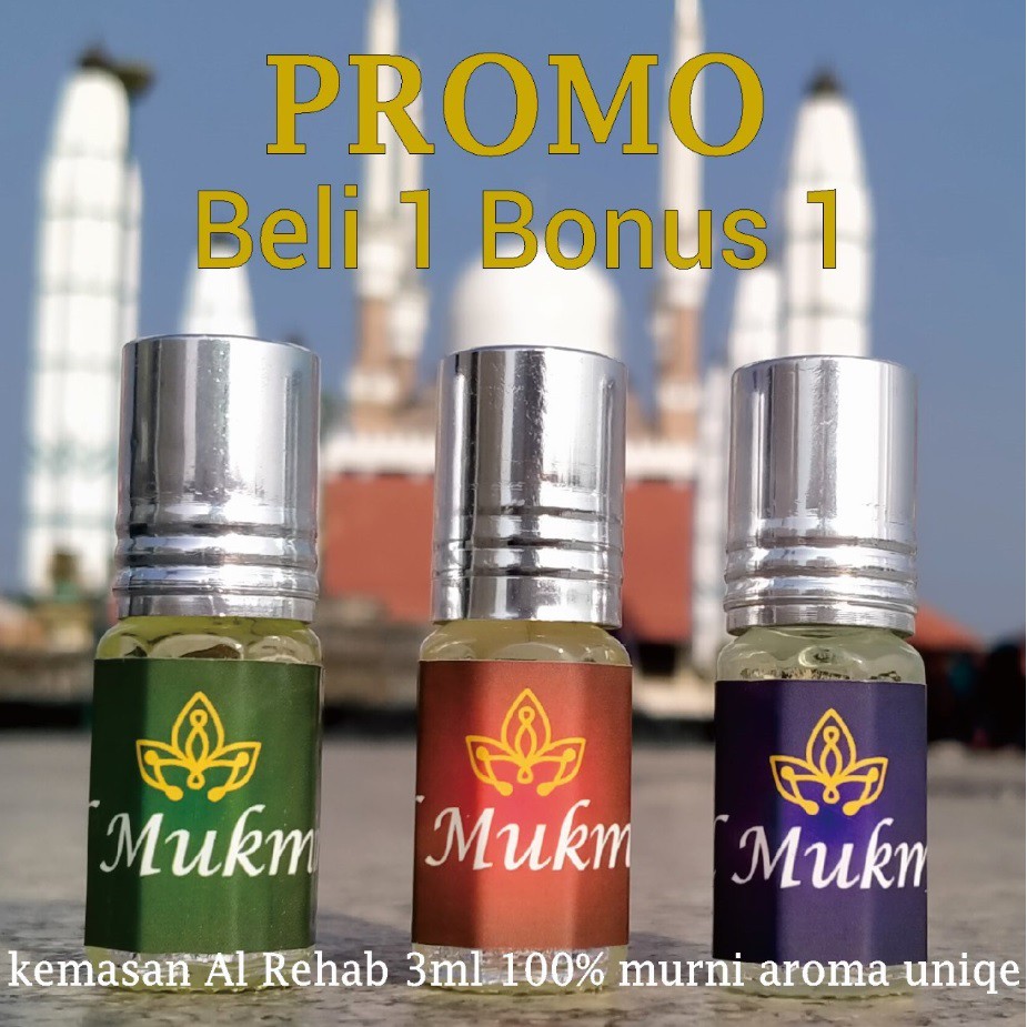 Parfum Sholat Dhuha Hajad Tahajjud Witr Non Alkohol Import Muslim Mukmin Masjid Murni Tahan Lama Ara