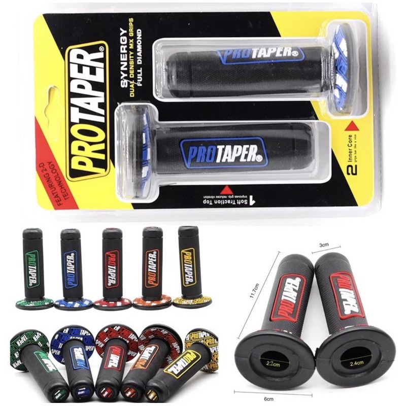 Variasi Handgrip hanfat grip gas protaper empuk set kiri kanan Universal Motor