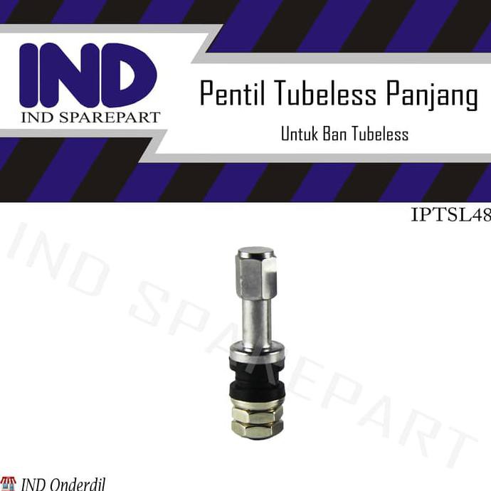 Pentil Ban Tubeless-Tube Less-Tubles-Tubless Panjang Motor Mobil Original
