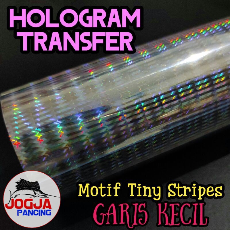 

Hologram Transfer Garis Kecil Foil Stamping Hot