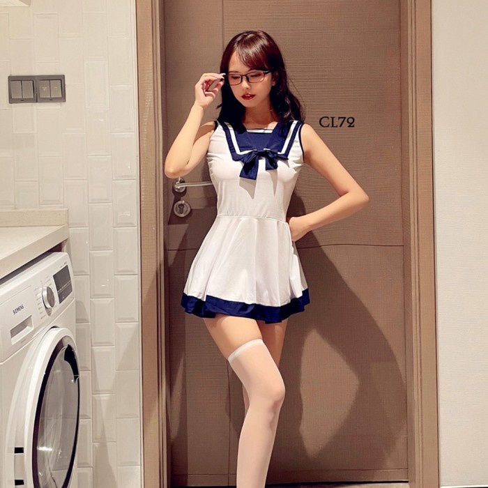 PALING MURAH COSPLAY SAILOR MOON COSTUME LINGERIE SERAGAM SEKOLAH PELAUT CL72