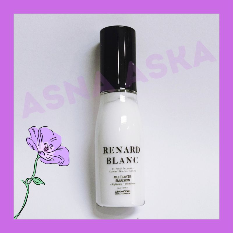 RENARD BLANC EMULSION NATASHA, NATASHA KOREAN SKIN CARE