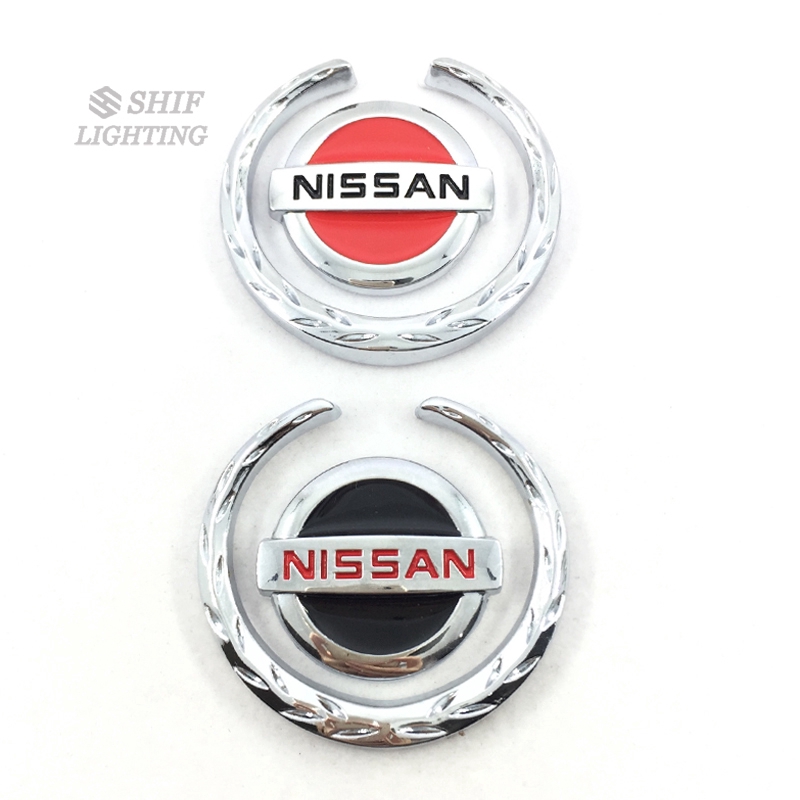 1x Stiker Emblem Logo Nissan untuk Bagasi Belakang Mobil