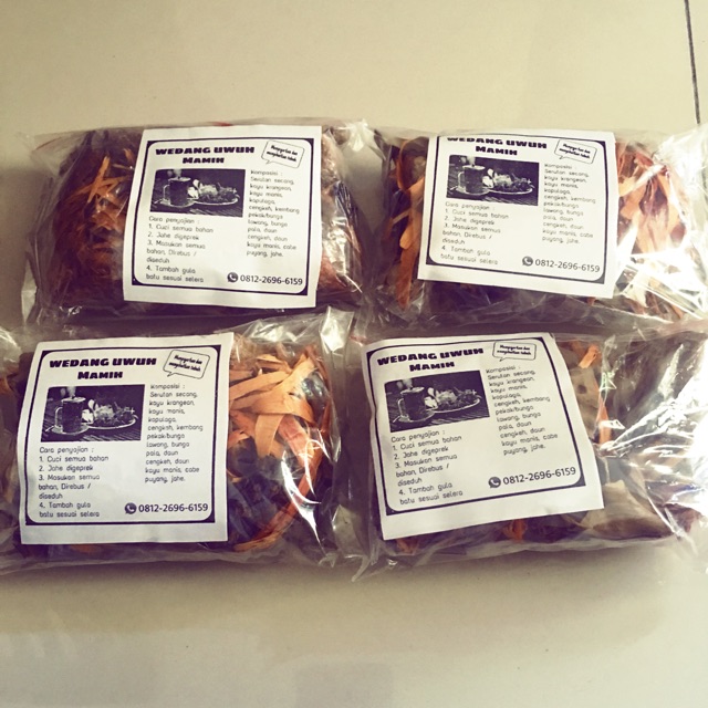 

WEDANG UWUH MAMIH LENGKAP 12 REMPAH.