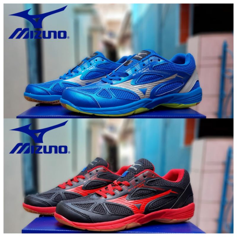 Sepatu Mizuno Biru Wls Sepatu Mizuno Original Mizuno Pria Import Badminton Pria