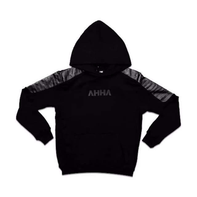 Hoodie AHHA Leather Black