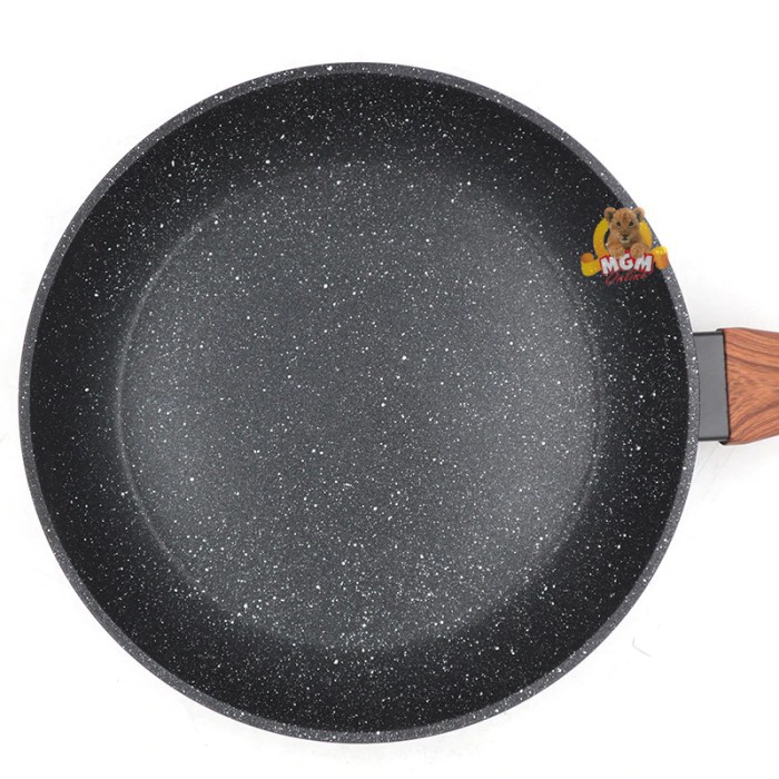 Granite Frypan 28cm pengorengan teflon anti lengket INDUKSI READY