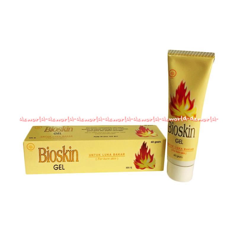 Bioskin Gel Untuk Luka Bakar Gel Untuk Tersiram Air Panas &amp; Gatal Gatal 60mL