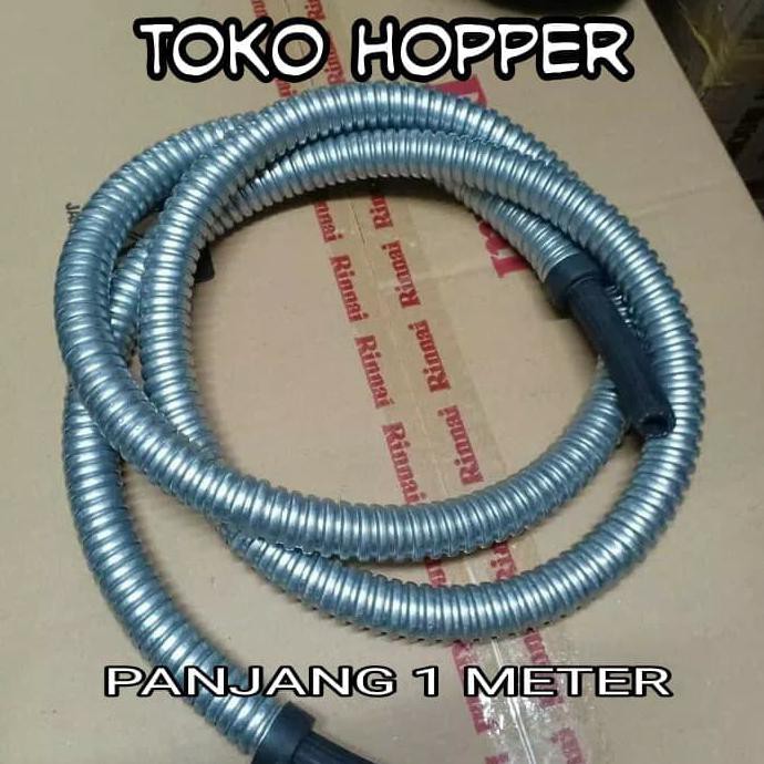 Kualitas Terbaik Paket Selang Gas Merk Bridgestone dan Flexible - Panjang 1 Meter MURAH