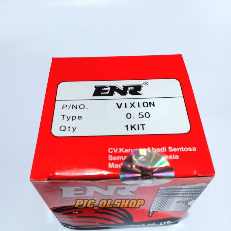 Piston Kit Set Yamaha VIXION Old Lama Ukuran Os : STD - 0.50 - 1.00 - 2.00  Original ENR-2