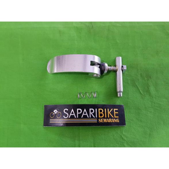 Termurah .. QR Frame Seli Sepeda Lipat Folding Bike Quick Release Alloy Alumunium Mur Tekuk Pengunci Engsel Rangka