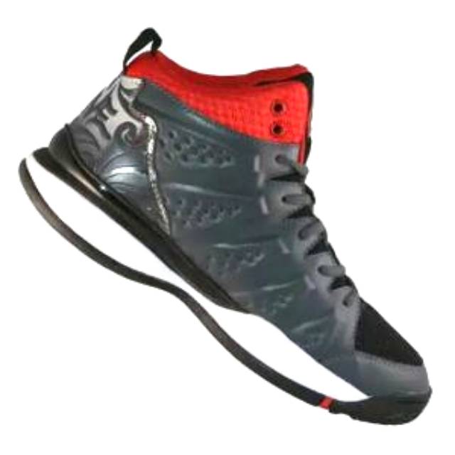 Sepatu Basket 2Beat Wave-sepatu basket-black-red/grey