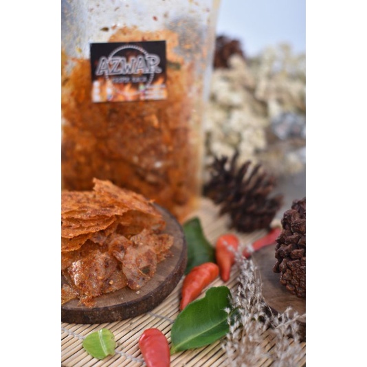 

500gram Kripik kaca Azwar pedas gurih