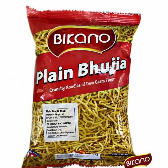 

*#*#*#*#] PLAIN BHUJIA BIKANO 150g / Cemilan Gurih Dan Renyah / Snack India