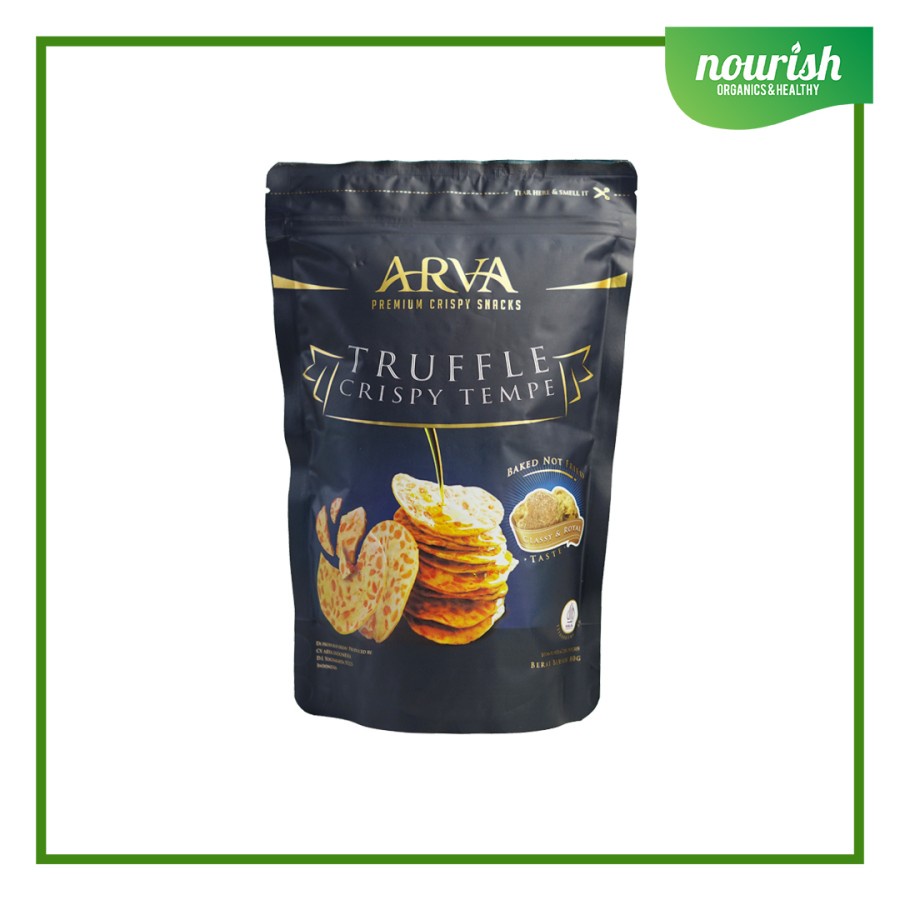 ARVA Keripik Tempe Premium Truffle Non GMO/Non MSG 80g