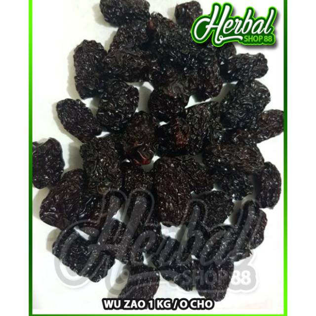 

( 1 KG ) WU ZAO / OCO / Ocho / O CO / O CHO / Kurma hitam china / WUZAO