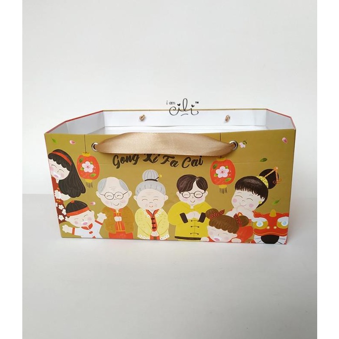 

(paperbag-nastarimleksekat) paperbag untuk dus nastar sekat imlek
