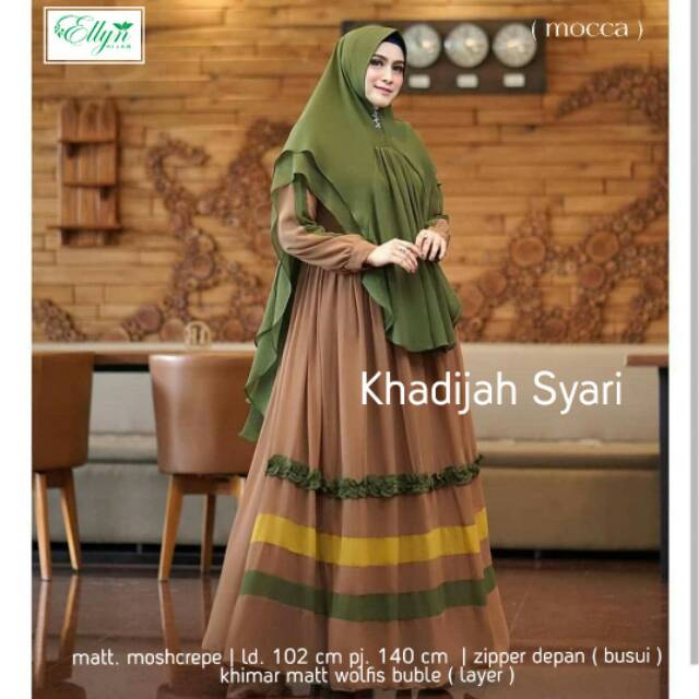 KADIJAH SYAR'I//GAMIS SYAR'I//BAJU MUSLIM//GAMIS TERBARU