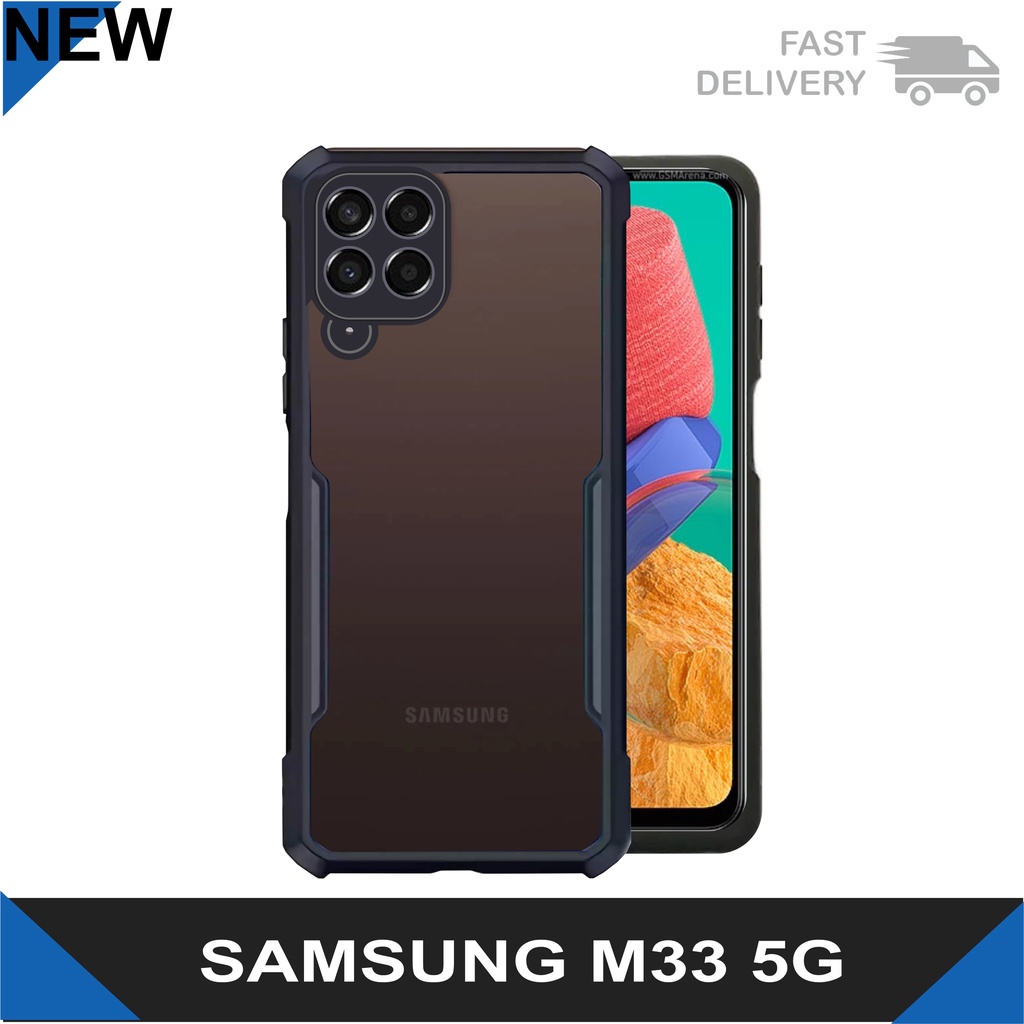 Hard Case Samsung M33 5G M53 5G Casing Cover Shockproof
