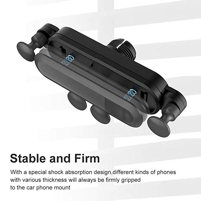 Hot Sale/Telepon Ventilasi Udara Gravitasi Universal Car Mount Auto-Clamping Phone Holder Untuk Hp Universal