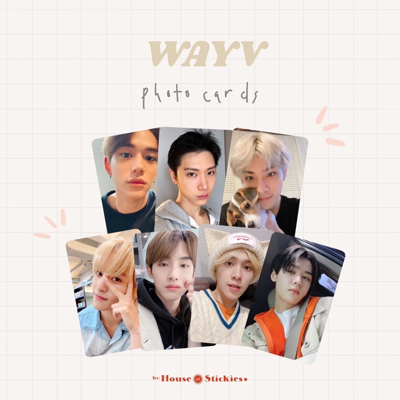 WAYV Unofficial Photocard (Boyfie Selca Edition)