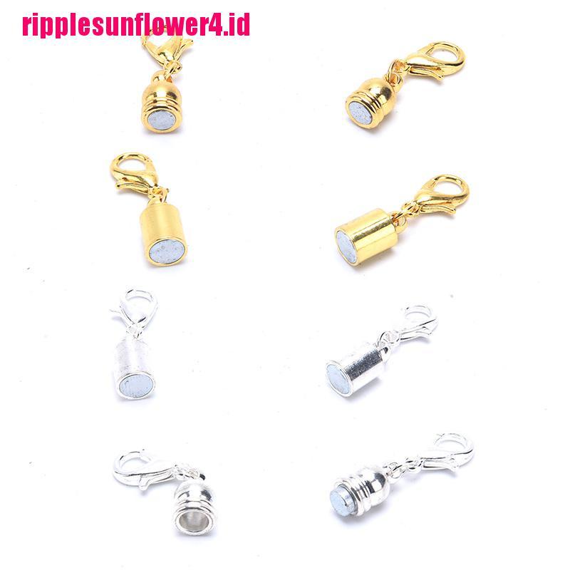 10pcs / lot Clasp Lobster Magnetik Untuk Membuat Perhiasan Handmade DIY