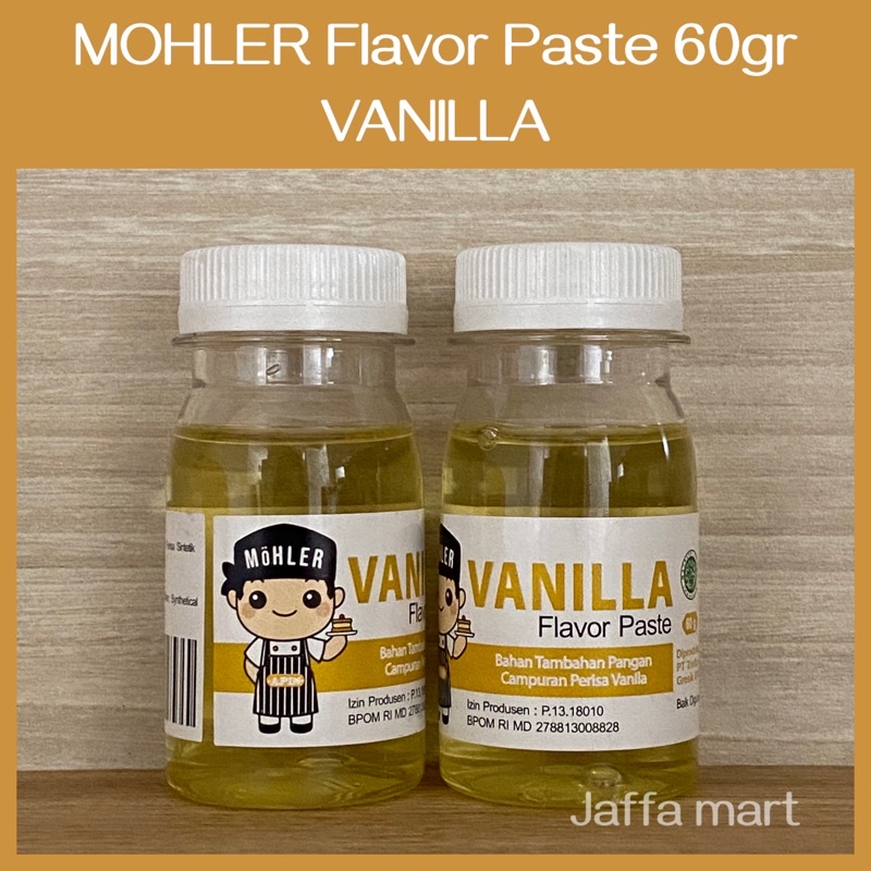 

⭐️Jaffa mart⭐️ MOHLER Pasta Perisa 60gr & 100gr - VANILLA