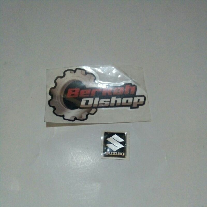 Stiker timbul logo speedometer satria fu