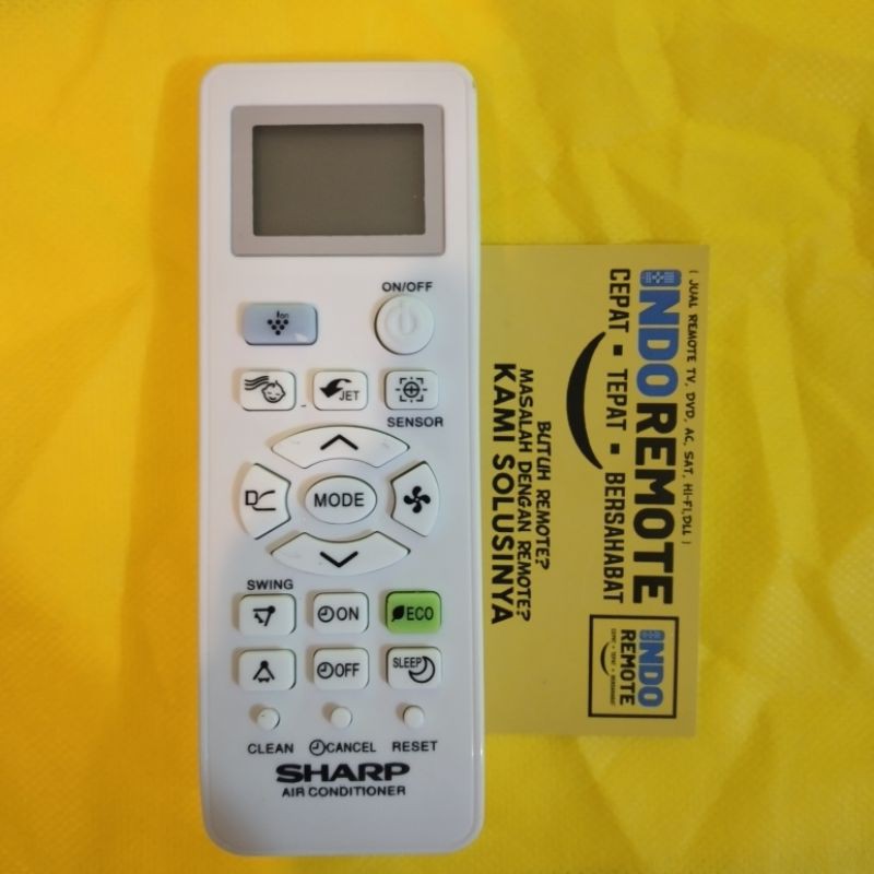 REMOTE AC SHARP