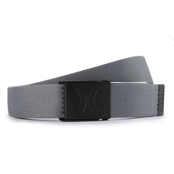 Hurley Web Belt Sabuk Ikat Pinggang Cool Grey Original 100% Authentic