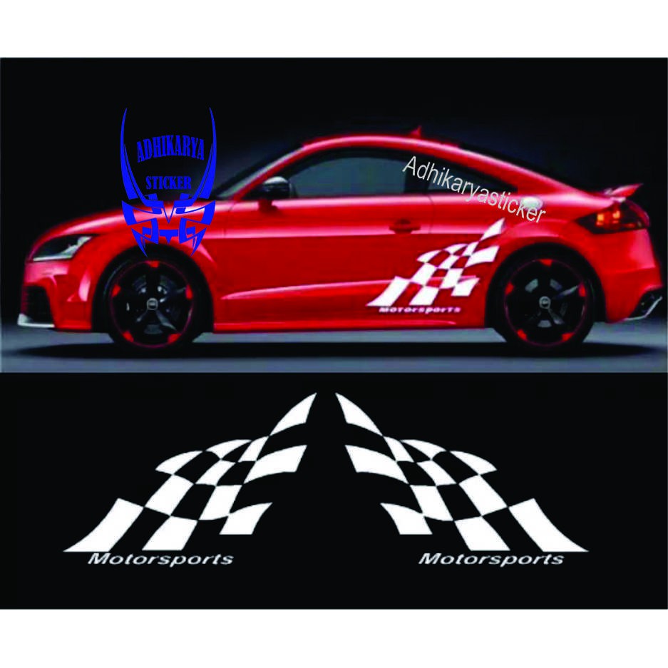 PROMO STIKER MOBIL  STICKER CAR Stiker mobil lancer evo terbaru stiker mobil sedan promo stiker mobi