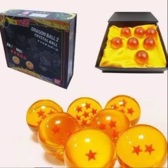 Image of Figure Bola Naga Dragon Ball set 7 Bola kristal Dragonball #1