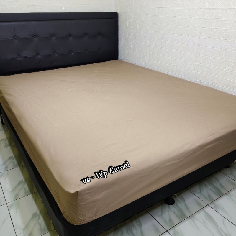 Sprei Waterproof polos anti air/ompol 120x200 160x200 180x200 200x200-WP Coksu