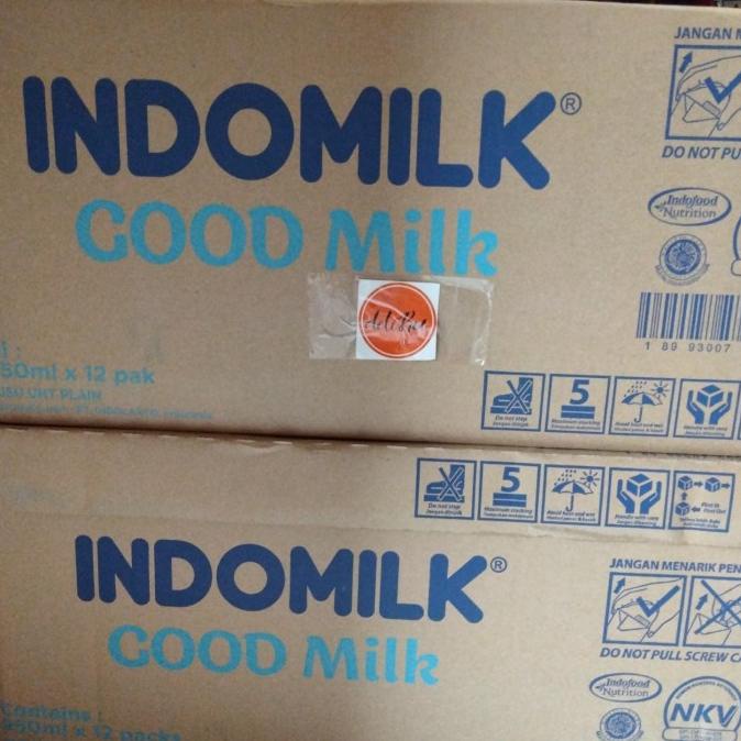 

(BISA COD) KARTON susu UHT full cream indomilk 1L/ Susu Indomilk UHT Full cream TERUJI Kode 206