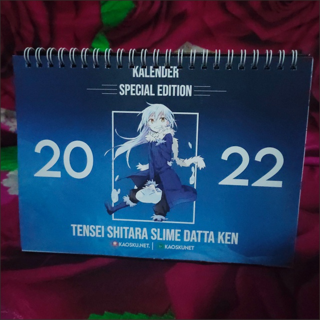 

KALENDER MEJA TENSURA Tensei Shitara Slime Datta Ken That Time I Got Reincarnated As A Slime