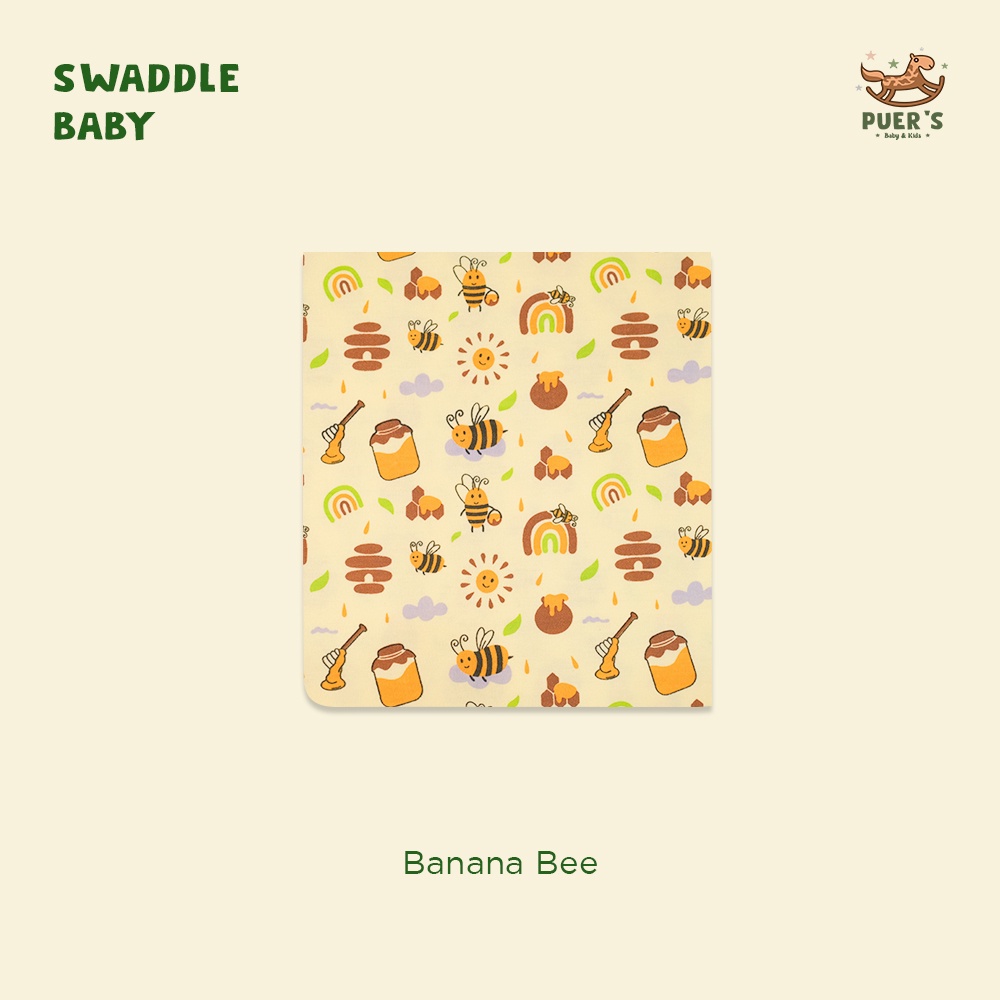 BEDONG BAYI (SWADDLE BABY) PUER'S BANANA BEE