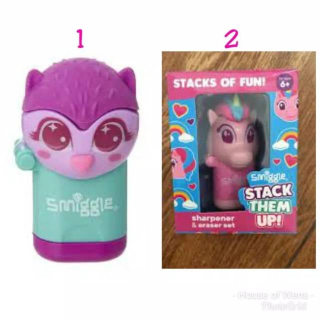 

SMIGGLE SHARPENER STACK THEM UP - RAHUTAN SMIGGLE