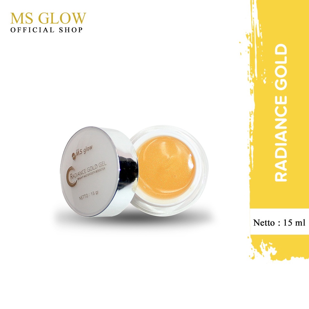 MS Glow Radiance Gold Gel Whitening Booster - 1 item